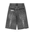 Kryptic jean shorts