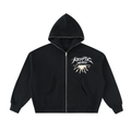 Kryptic Fleeced Full-Zip Boxy Hoodie