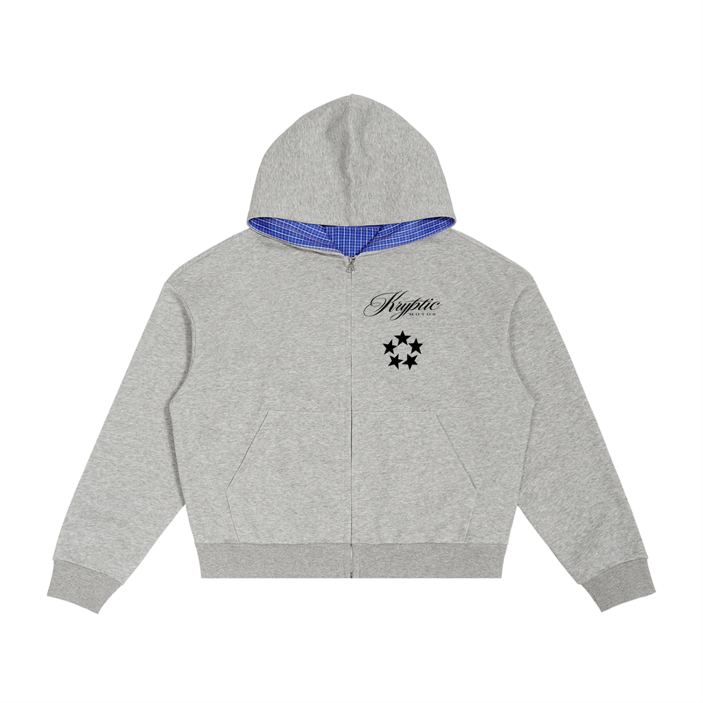 Kryptic Boxy Zip Hoodie