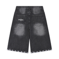Men's Kryptic Distressed Denim Shorts