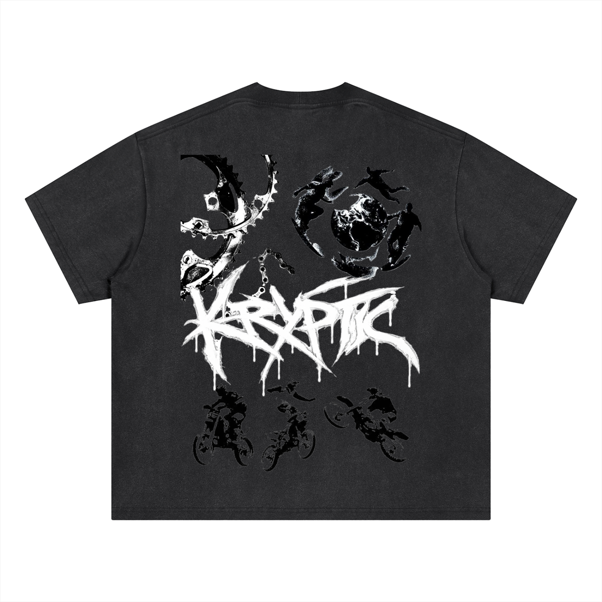 Kryptic Vintage Wash Boxy T-Shirt
